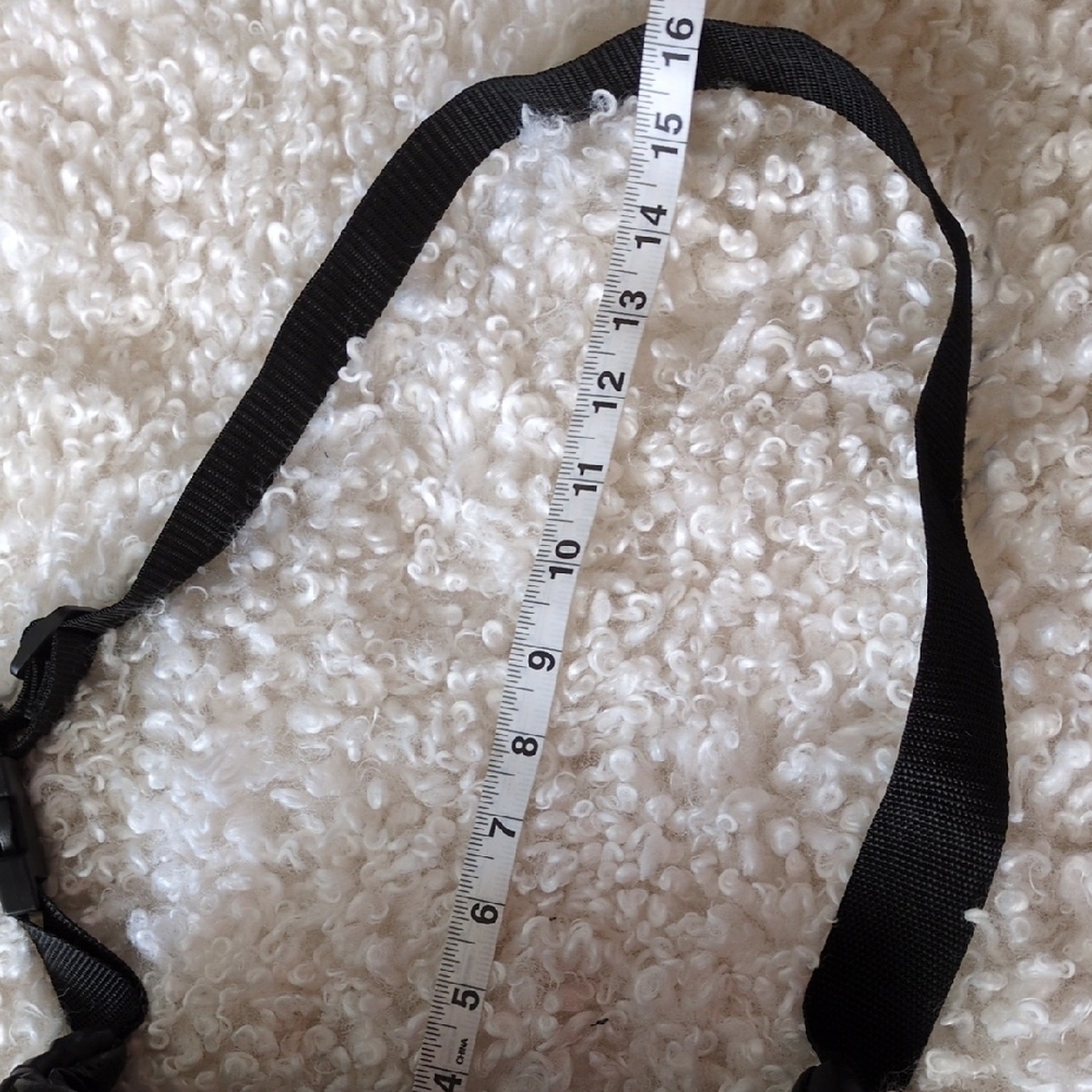 Black Leather Waist Bag - Picture 9 of 10